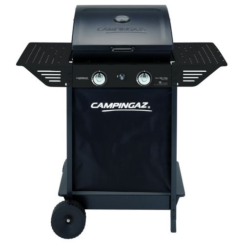 Campingaz Barbecue a Gas Xpert 100 L Plus Rocky con Pietra Vulcanica con 2 Bruciatori e Coperchio con Termometro