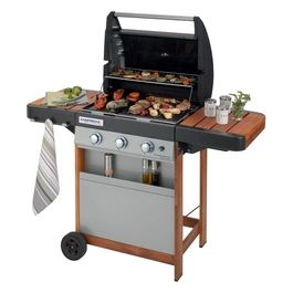 Campingaz BBQ barbecue a gas Woody L serie 3 WLD Griglia e 3 bruciatori