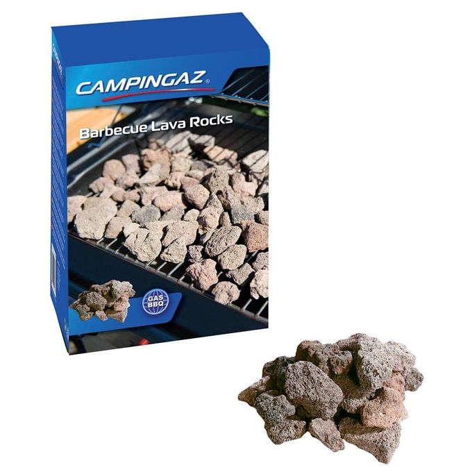 Campingaz 205637 Pietra Lavica per Barbecue a Gas 3 Kg superficie 1500 m²