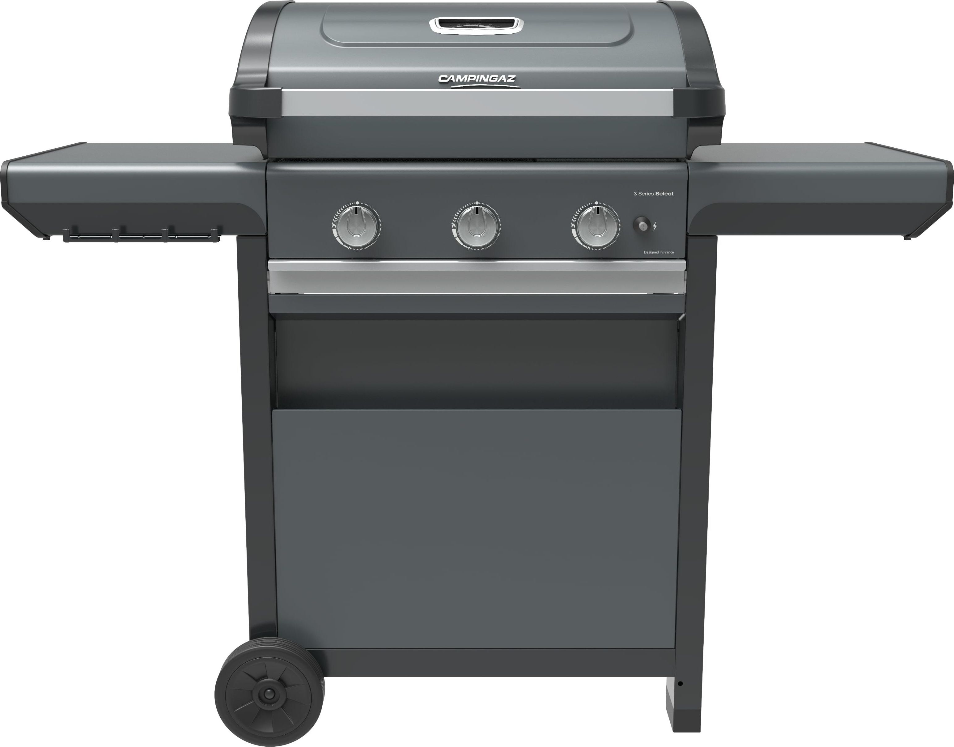 Campingaz Series Select BBQ a Gas Griglia Barbecue Coperchio con Termometro InstaClean Aqua Culinary Modular System 10.2 kW