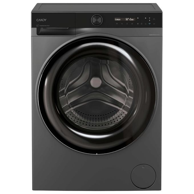 Image of Candy BS 48SB6G-S Lavatrice Slim 8 Kg Classe A-10% Profondita' 49 cm Centrifuga 1400 giri Inverter Vapore Wi-Fi colore Antracite