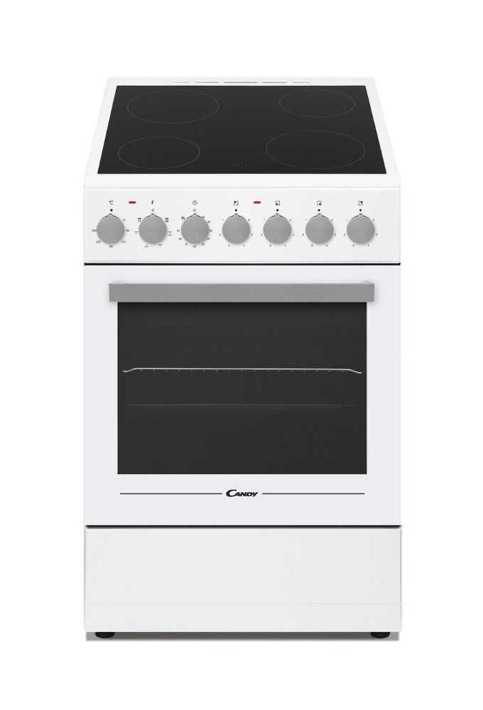 Candy CCVM513NW/E Cucina Elettrica con Forno Elettrico | Yeppon