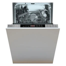 CDIH 2T1047 Lavastoviglie Slim da Incasso Totale 10 Coperti Classe E 8 Programmi e Display Touch 45 cm Bianco