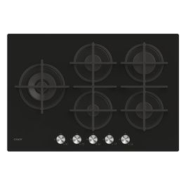 CDIV7GWLE4WB Piano Cottura a Gas 5 Fuochi 75 cm colore Nero