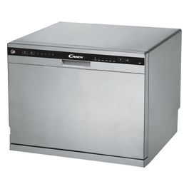 CDCP 6S Lavastoviglie Libera Installazione Compatta 6 Coperti Classe energetica F (A+) 6 Programmi 55 cm Inox