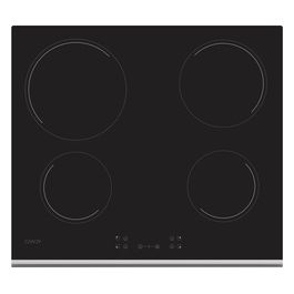 CH64XB Piano cottura 4 Zone 60 cm Nero