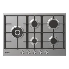CHG7WL4WTX Piano Cottura Gas 5 Fornelli 75 cm