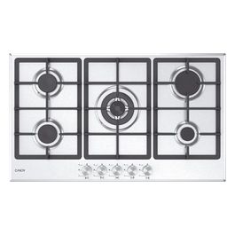 CHG93WX/1 Piano Cottura 5 Fuochi a Gas 86 cm colore Inox Moderna