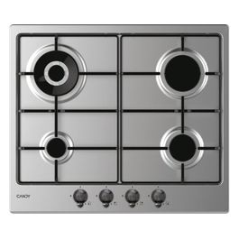 CHW6BR4WTX Piano Cottura a Gas 4 Zone 60 cm Acciaio Inox