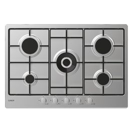CHW74WX Piano Cottura a Gas 5 Zone 75 cm Acciaio Inox