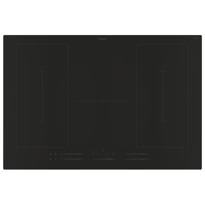 Candy CIFS85MCTT-1 Piano Cottura a Induzione Nero da Incasso 77cm 5 Zone