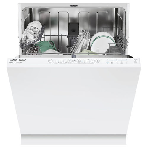 CIP 3E7L0W Rapido' Lavastoviglie Incasso 13 coperti Classe E 47 dB Inverter Wi-Fi (82x60x56 cm) colore Bianco