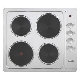 CLE64KX Piano Cottura Elettrico 60cm Comandi Laterali 4 Piastre