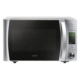 CookinAPP CMXG22DS Forno a Microonde Libera Installazione 800W 22 Litri 40 Programmi Connesso Blocco Bambini Argento
