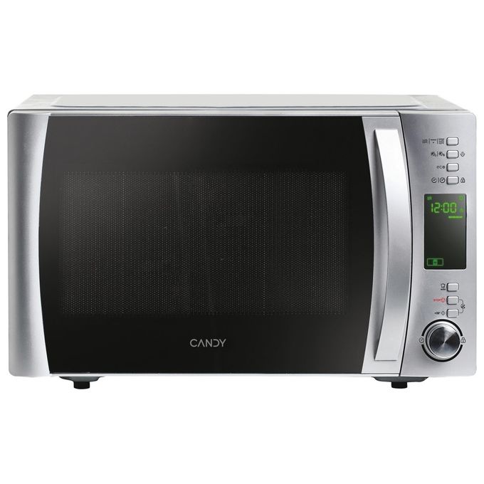 Candy CookinAPP CMXG22DS Forno a Microonde Libera Installazione 800W 22 Litri 40 Programmi Connesso Blocco Bambini Argento
