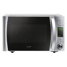 CookinAPP CMXG22DS Forno a Microonde Libera Installazione 800W 22 Litri 40 Programmi Connesso Blocco Bambini Argento