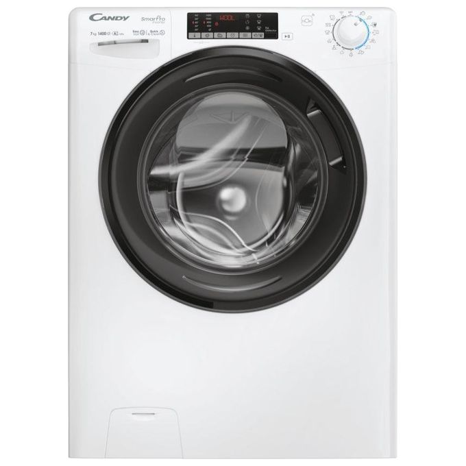 Image of candy CSO4474TWM Lavatrice carica frontale Slim 7 kg 1400 giri Classe A-10% con Vapore e Wifi per un Lavaggio Efficiente