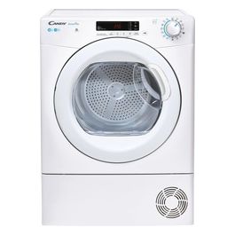 Smart Pro CSOE C10DG-S Asciugatrice a condensazione 10Kg classe B 16 programmi cicli rapidi Kilo detector controllo remoto bianco 596x585x850