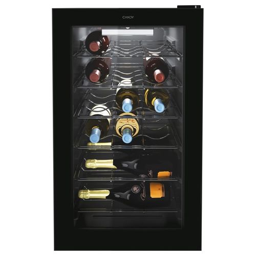 CWC 021 M/NF Cantina vini a libera installazione cm. 40 - 21 bottiglie nero
