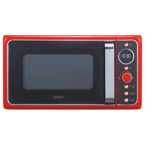 Divo G20CR Microonde con Grill Capacità 20 Litri Potenza 700W Programmi di cottura automatici Rosso