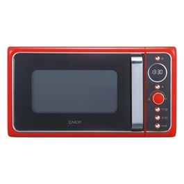Divo G20CR Microonde con Grill Capacità 20 Litri Potenza 700W Programmi di cottura automatici Rosso