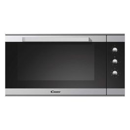 Candy FNP319/1X/E Forno Elettrico Multifunzione da Incasso Capacita' 79 Litri Classe energetica A 10 funzioni Porta con triplo vetro Castelletto 90 cm Inox