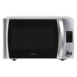 CMXG22DS COOKinApp Forno a Microonde con Grill Capacita' 22 Litri Potenza 800 W Display Digitale 40 Programmi App Simply-Fi Silver