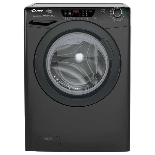 HE1584TWMBB6-S Ultra Hygiene Lavatrice 8 Kg Classe A-10% Profondità 53 cm Centrifuga 1500 giri Motore Inverter colore Nero