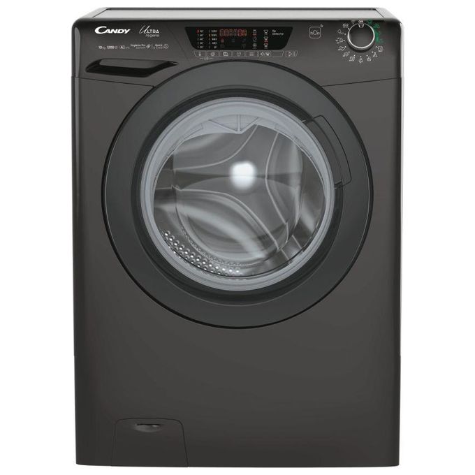 Image of Candy HES12104TWMBB6-S Ultra Hygiene Lavatrice 10 Kg Classe A-10% Profondita' 58 cm Centrifuga 1200 giri Inverter Vapore Wi-Fi colore Nero