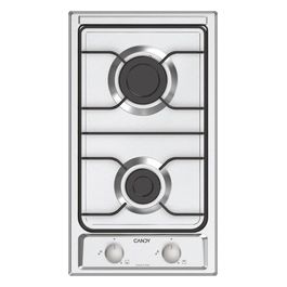 Idea CHW23X Piano Cottura Stainless Steel da Incasso 28.8cm a Gas 2 Fornelli