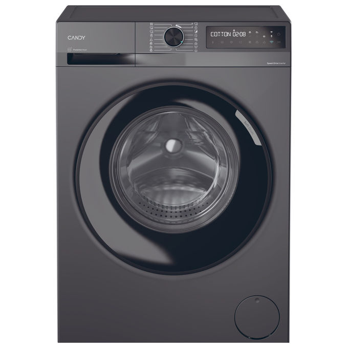Candy BR 48B6G-S ProWash 500 Lavatrice A Libera Installazione 8 Kg, 1400 Giri, Classe A, Proactive Wash, Antracite