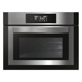 Candy MEC440TXNE Forno Microonde Combinato a Incasso Capacita' 44 Litri 13 funzioni Display con 2 manopole New Elite 5 livelli di potenza 900 W Potenza Grill 1750 W 60 cm Nero