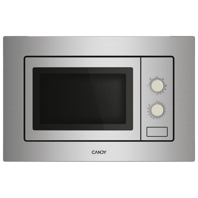 Candy MIG1730MX Forno Microonde da Incasso sotto pensile Capacita' 17 Litri Controllo manuale con grill 60 cm Inox