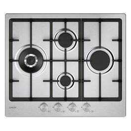 Moderna CHG6D4WTX Piano Cottura Acciaio Inox da Incasso 59.5cm Gas 4 Fornelli