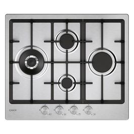 Moderna CHG6D4WTX Piano Cottura Acciaio Inox da Incasso 59.5cm Gas 4 Fornelli