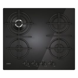 Moderna CVG6BR4WTB Piano Cottura Nero da Incasso 60cm Gas 4 Fornelli