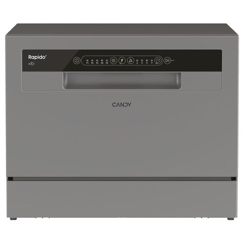 RapidÓ CP 6E51LS Lavastoviglie Libera installazione 6 coperti Classe E Silver