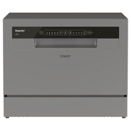 RapidÓ CP 6E51LS Lavastoviglie Libera installazione 6 coperti Classe E Silver