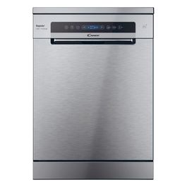 Rapidò CF5C7F1X Lavastoviglie a libera installazione Classe C 15 coperti 8 programmi controllo remoto Inox 597x598x850