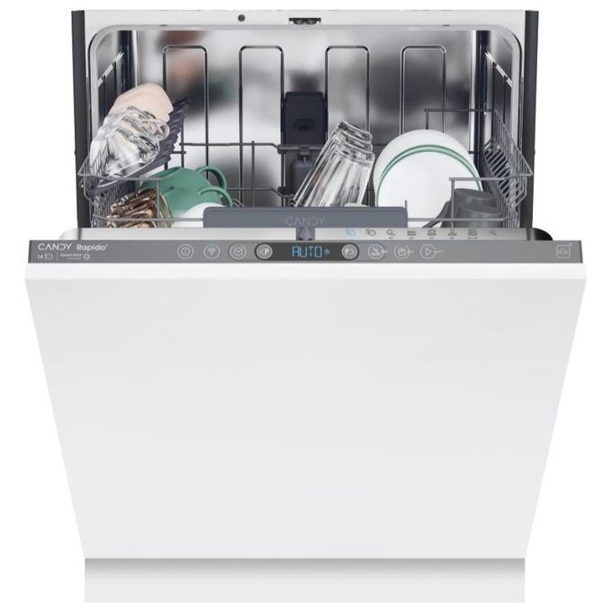 Candy Rapido' CI 4C6F0A Lavastoviglie a Scomparsa Totale 14 Coperti Classe Energetica C