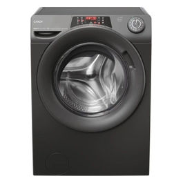 RO6106DWMRR7/1-S RapidÓ - Lavatrice a carica frontale 10 kg, 1600 rpm, Classe A, Wi-Fi + BLE, Funzione vapore, (85×60×58 cm), Antracite