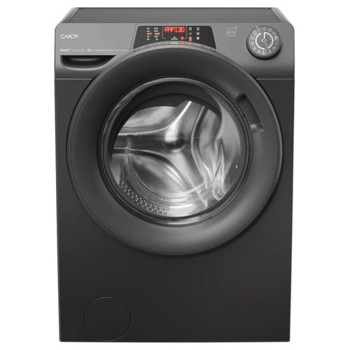 RO6106DWMRR7/1-S RapidÃ“ - Lavatrice a carica frontale 10 kg, 1600 rpm, Classe A, Wi-Fi + BLE, Funzione vapore, (85Ã—60Ã—58 cm), Antracite
