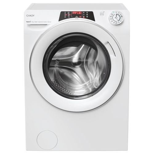 RO14126DWMST‑S – Lavatrice Caricamento frontale, 12 kg, 1400 rpm, Classe A, 16 programmi + connessione Wi-Fi/Bluetooth, (85×60×67 cm), Bianco
