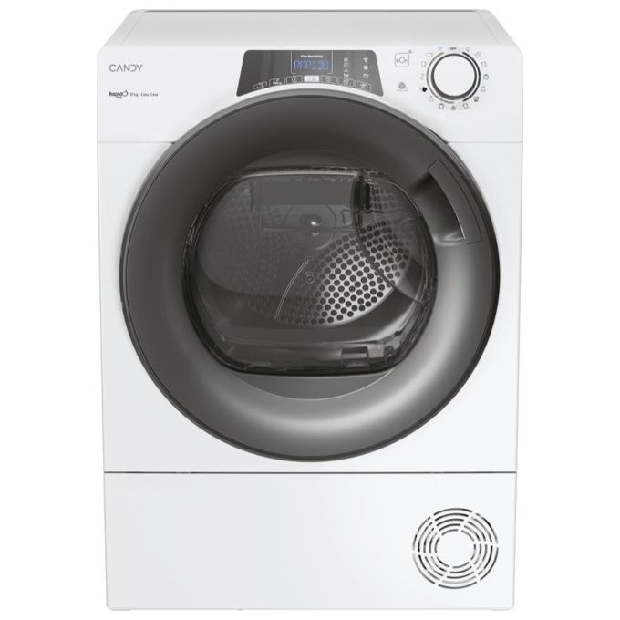 Image of Candy RPE H10A2TER-S RapidO' Pro Asciugatrice 10 Kg Classe A con Pompa di Calore Profondita' 61 cm colore Bianco