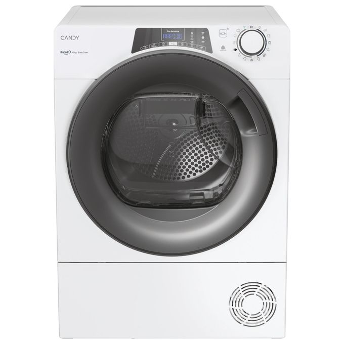 Image of Candy RPE H10A2TER-S RapidO' Pro Asciugatrice 10 Kg Classe A con Pompa di Calore Profondita' 61 cm colore Bianco