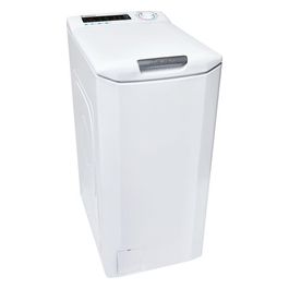 Smart Inverter CSTG 37TMCE/1-S Lavatrice Caricamento dall'alto 7 kg 1300 Giri/min Bianco Classe B