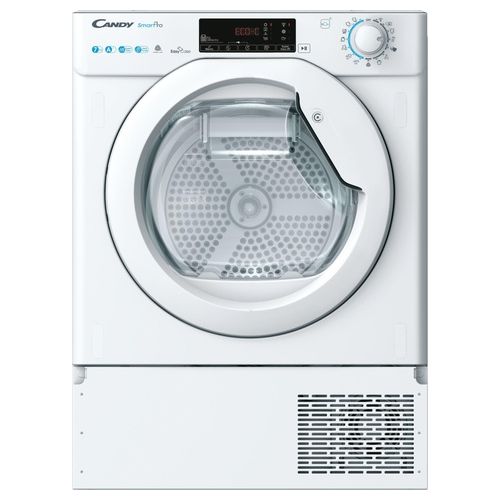 Smart Pro BCTD H7A1TE-S Asciugatrice da Incasso a Pompa di Calore Classe energetica A+ Capacita' di carico 7 Kg Partenza Ritardata
