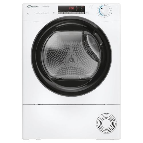 CRO4 H7A2TBE-S – Asciugatrice Pompa di Calore 7 kg, Classe E, Wi-Fi/BT Smart Pro + Sensore Kg + Programmi Delicati, (85 × 60 × 48 cm), Bianco.