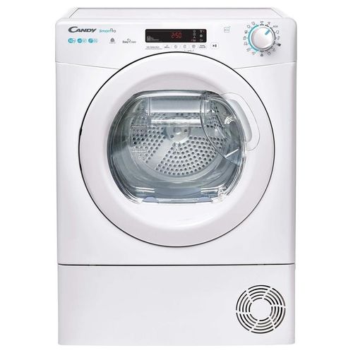 Smart Pro CSOE H10A2DE-S Asciugatrice a pompa di calore 10Kg classe A++ con cicli rapidi e controllo remoto bianco 596x607x850