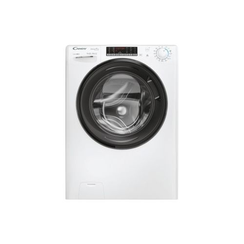 CSOW 4746TWMB5-S - Lavasciuga slim a carica frontale 7/4 kg, 1400 rpm, Classe A (lavaggio) / E (lavaggio + asciugatura), Motore Inverter, Programmi Rapidi, Wi-Fi, (85x60x45 cm), Bianco